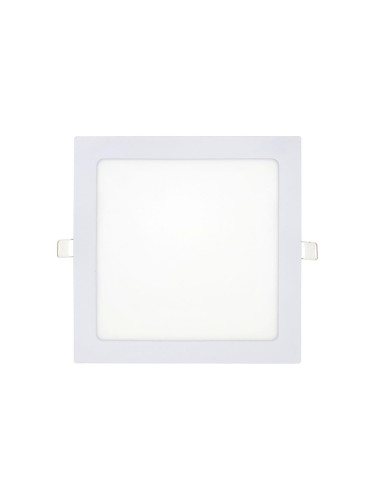 LED Лампа за окачен таван SQUARE LED/18W/230V 6500K 22x22 см бял