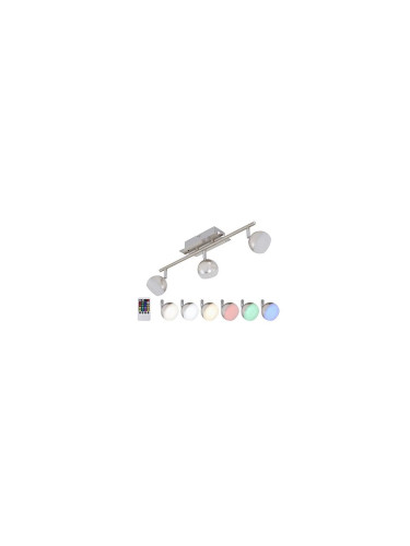 Briloner 2040-032 - LED RGB Димируема  Точково осветление, луна 3xLED/3,3W/230V + DO