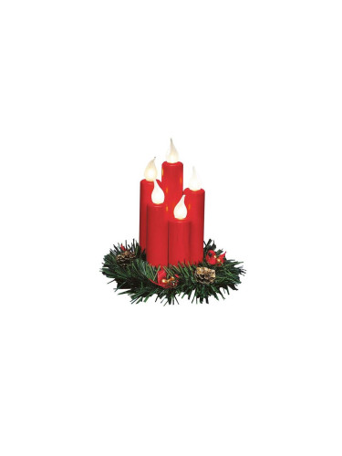 Markslöjd 704017 - Коледна свещ HANNA 5xE10/0,06W/230V
