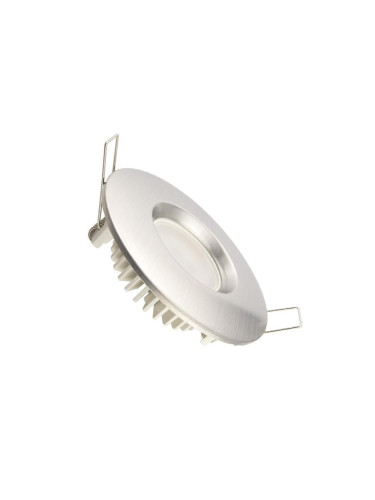 LED Таванна лампа за баня LED / 7W / 230V 4000K сребърна IP44