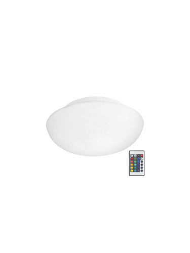 Eglo 75352 - LED RGB Димируема лампа ELLA-C 2xE27/7,5W/230V + д.у.