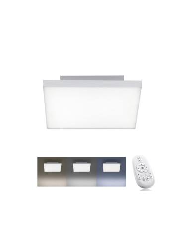 Leuchten Direkt 15550-16 - LED Димируема лампа CANVAS LED/17W/230V + д.у.