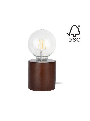 Spot-Light 7079176 - Настолна лампа TRONGO ROUND 1xE27/25W/230V