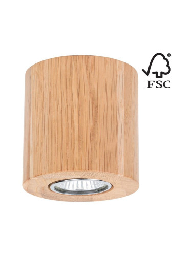 Spot-Light 2066174 - Плафон WOODDREAM 1xGU10/6W/230V