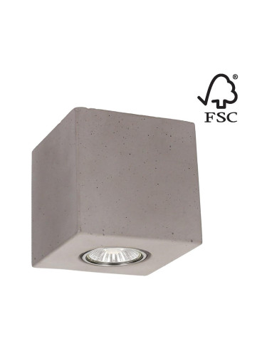 Spot-Light 2076136 - Плафон CONCRETEDREAM 1xGU10/6W/230V бетон