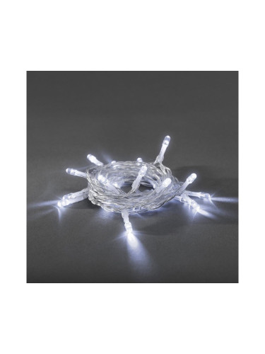 LED Коледни лампички 20xLED/2xAA 3,35м студено бели