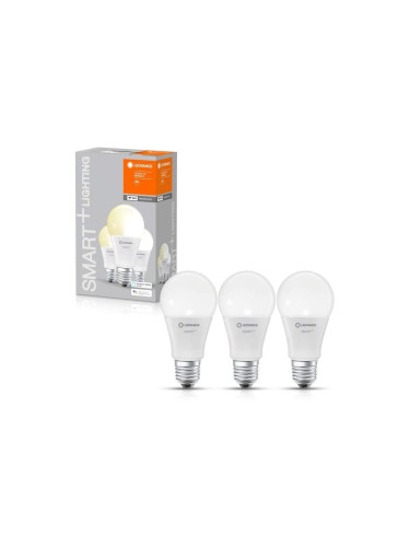 К-кт 3 бр. LED димируема крушка SMART + E27/9,5W/230V 2700K - Ledvance