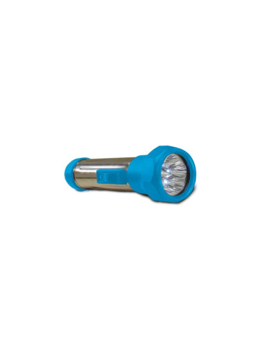 LED Фенерче BATTERY LED/0.4W/2xD синьо