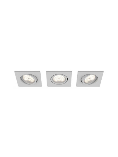 Philips 50123/87/P0 - К-кт 3бр. LED Димируеми лунички CASEMENT LED/4,5W/230V