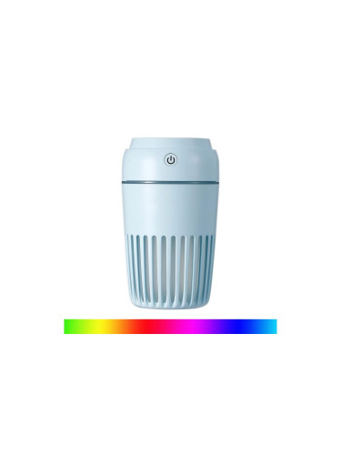 LED RGB Овлажнител за въздух 300мл LED/2W/5V син