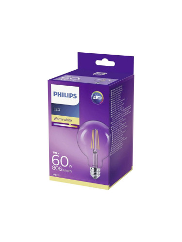 LED Крушка VINTAGE Philips E27/7W/230V 2700K