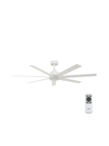 Lucci air 213182 - LED Вентилатор за таван ATLANTA 1xGX53/12W/230V бял + д.у.