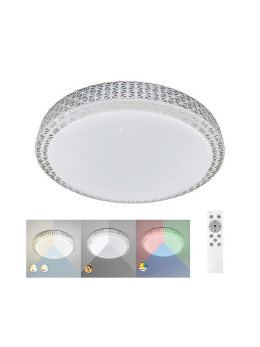 Rabalux - LED RGB Димируема лампа LED/40W/230V + дистанционно 3000-6000K