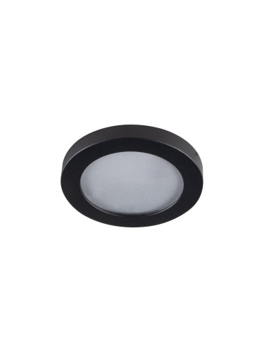 Kanlux 33122 - Лампа за вграждане в баня FLINI 10W IP44 черна
