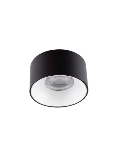 Kanlux 27577 - Лампа за вграждане MINI RITI 1xGU10/25W/230V черна/бяла