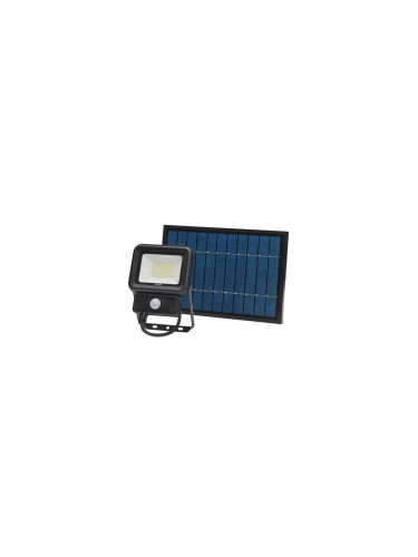 LED Екстериорен соларен прожектор със сензор LED/20W/3,7V 6500K IP65