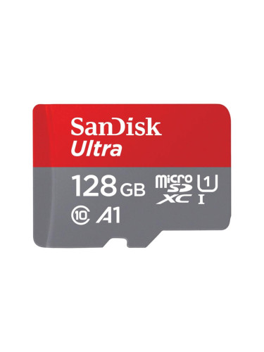 Sandisk SDSQUA4-128G - MicroSDXC Карта 128GB Ultra 80MB/s