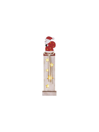 LED Коледна декорация 7xLED/2xAA Дядо Коледа