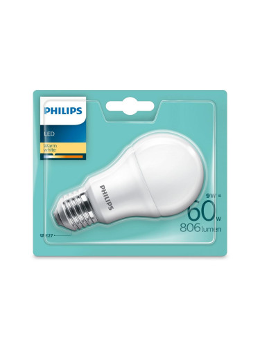 LED Крушка  Philips E27/9W/230V 2700K