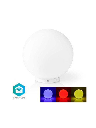 Nedis WIFILM10CWT - LED RGBW Димируема настолна лампа SmartLife LED/5W/5V Wi-Fi