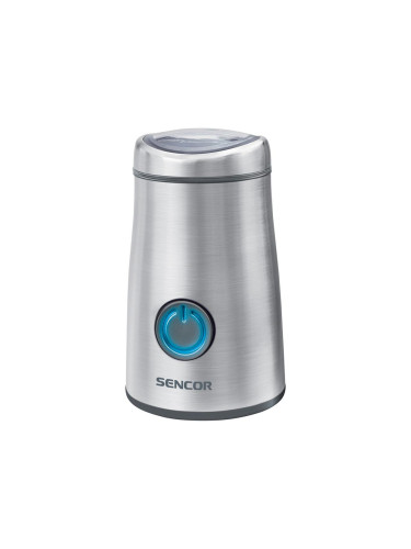 Sencor - Електрическа мелница за кафе 50 гр. 150W/230V неръждаема стомана