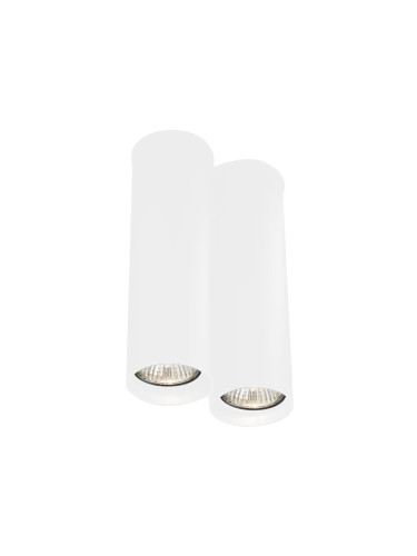 Shilo 7012 - Лампа ARIDA 2xGU10/15W/230V бяла