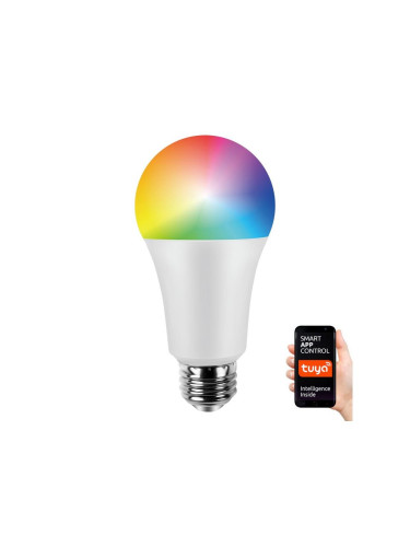 LED RGB Димируема крушка A60 E27/8W/230V 2700-6500K Wi-Fi Tuya