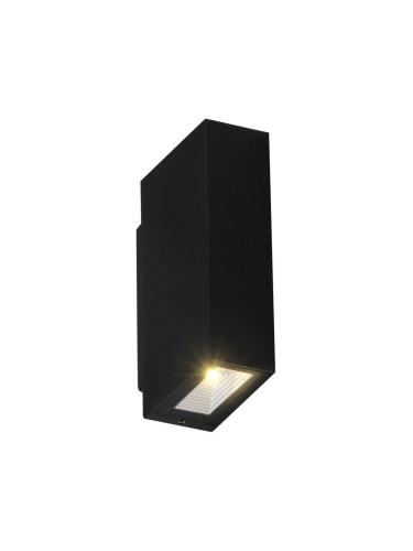 LED Екстериорен аплик ORLEAN 2xLED/2,5W/230V черен IP54