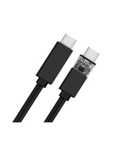 USB кабел USB-C 2.0 конектор 1м черен