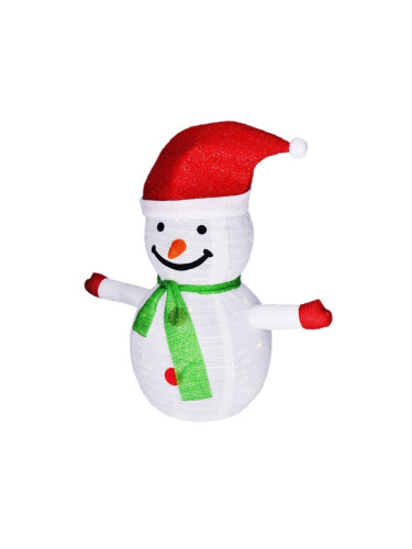 Brilagi - LED Коледна екстериорна декорация 40xLED/3xAA IP44 снежен човек