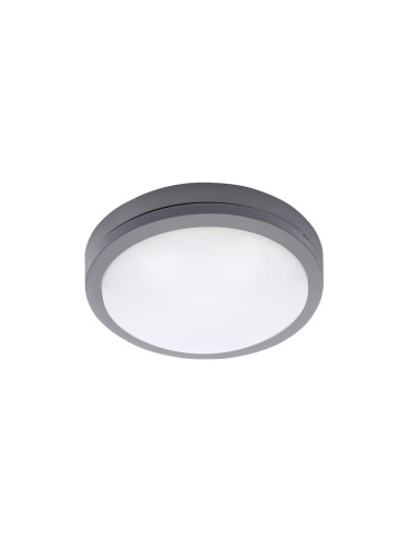 Brilagi - Екстериорна LED лампа за таван LED/20W/230V Ø 23 см IP54 антрацит