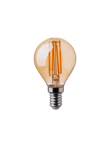 LED Крушка FILAMENT AMBER P45 E14/4W/230V 2200K