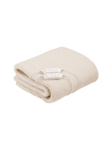 Sencor - Електрическо одеяло за двама 120W/230V 160x140 см кремаво
