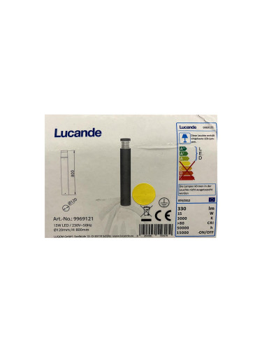 Lucande - LED Екстериорна лампа JAXON LED/15W/230V IP54