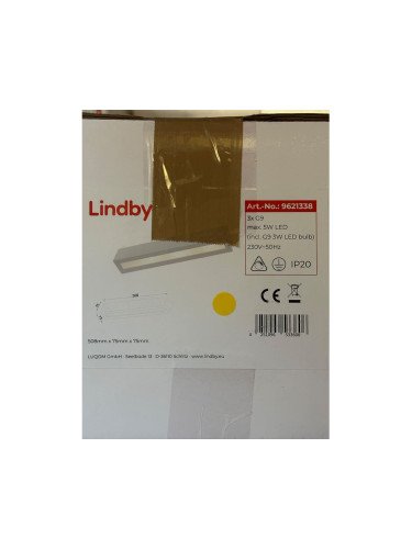 Lindby - LED Аплик TJADA 3xG9/3W/230V