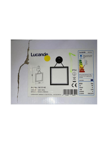 Lucande - LED Екстериорен аплик със сензор MIRCO LED/13W/230V IP54