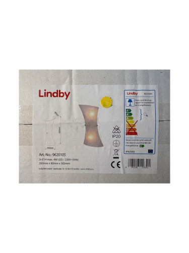 Lindby - Аплик EBBA 2xE14/4W/230V