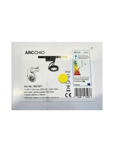 Arcchio - LED Спот за релсова система RICK AR111 1xG53/13W/230V