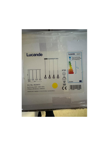Lucande - Пендел ABLY 4xE14/40W/230V