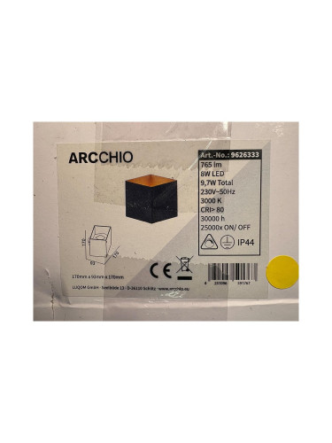 Arcchio - LED Екстериорен аплик ALIMA LED/8W/230V IP44