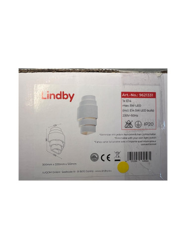 Lindby - LED Димируем аплик MARIT 1xE14/5W/230V