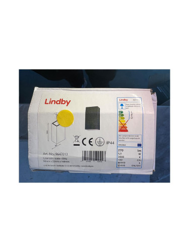 Lindby - LED Екстериорен аплик WEERD LED/5,3W/230V IP44