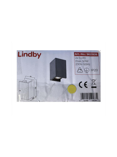 Lindby - Аплик GERDA 2xGU10/50W/230V