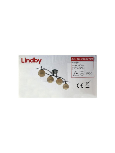 Lindby - Спот LEANDA 4xE14/40W/230V