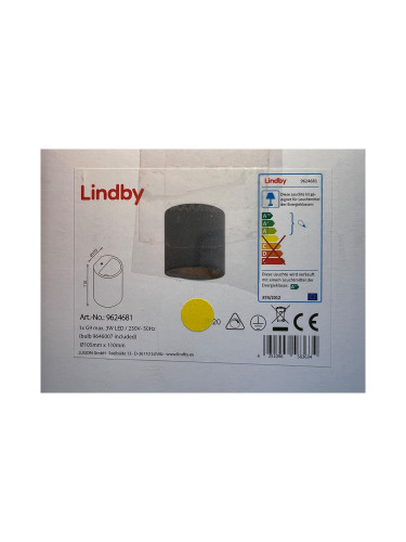 Lindby - LED аплик EDVIN 1xG9/3W/230V
