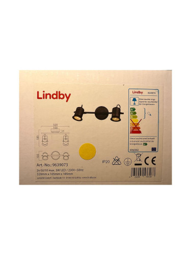 Lindby - Спот CANSU 2xGU10/5W/230V