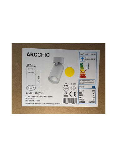 Arcchio - LED Спот THABO LED/21,5W/230V CRI90