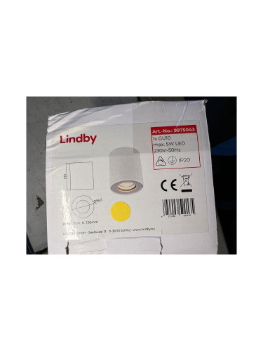 Lindby - Спот LARON 1xGU10/5W/230V