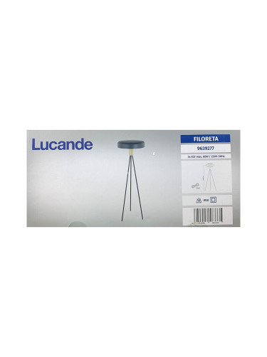 Lucande - Лампион FILORETA 3xE27/60W/230V