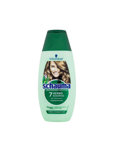 Schwarzkopf Schauma 7 Herbs Freshness Shampoo Шампоан за жени 250 ml